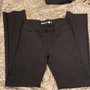 Betabrand dress yoga pants straight leg  pockets